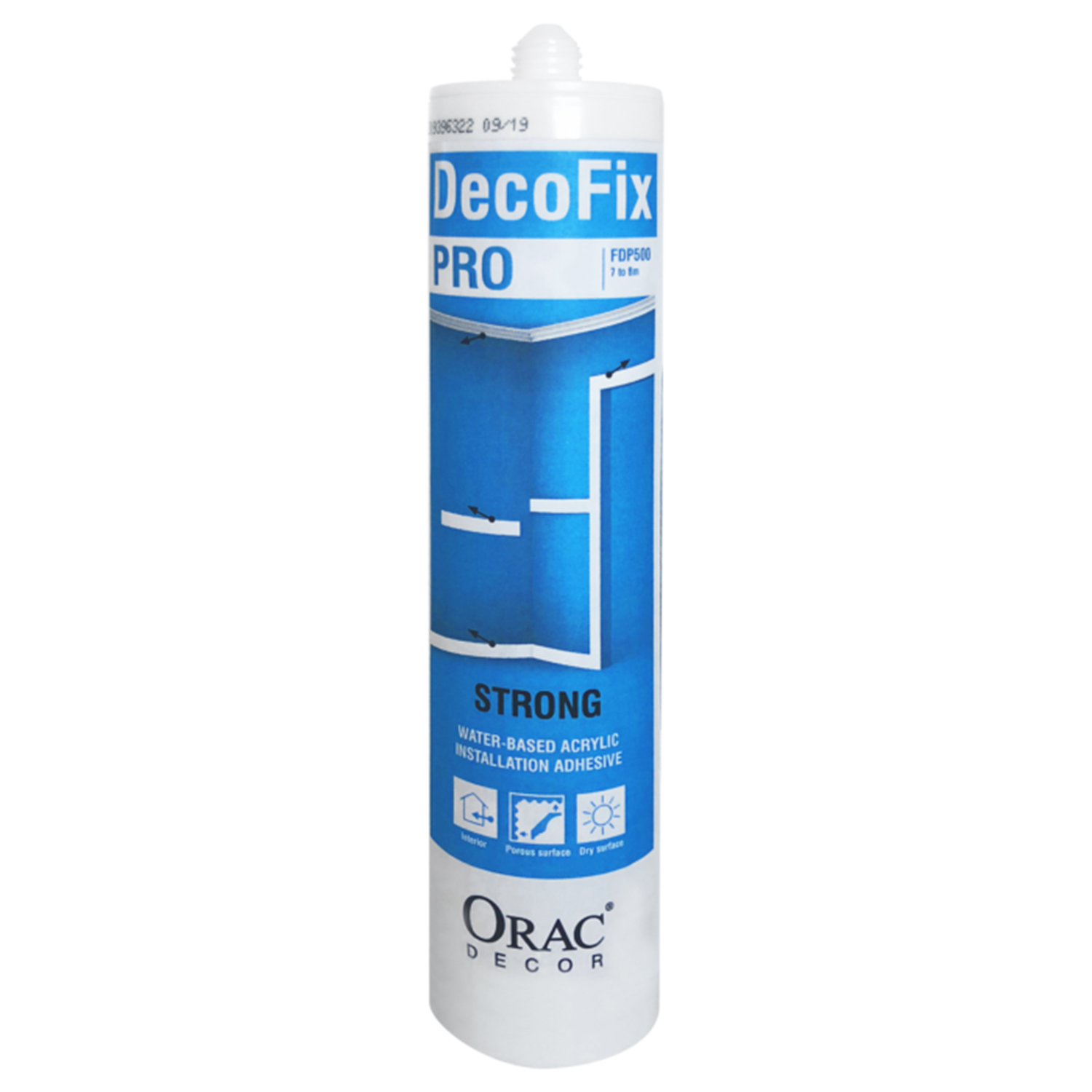 Fdp500 клей монтажный Orac DECOFIX Pro 310 ml